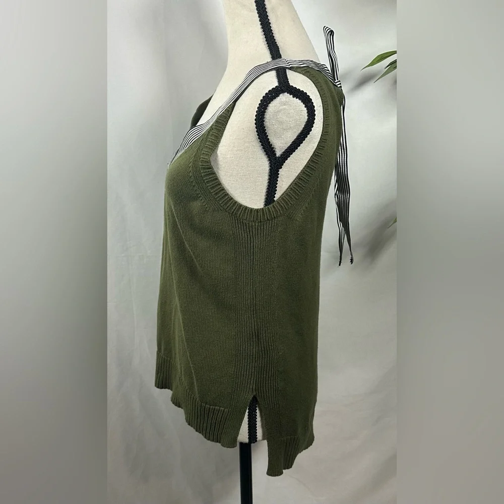 J. Crew Olive Green Tank Top